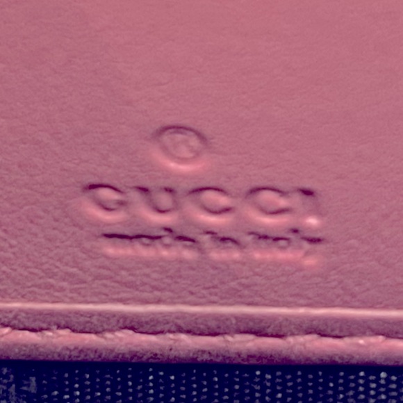 GUCCI Vintage Authentic Microguccdssima Leather Continental Wallet Price Firm! - Picture 12 of 16